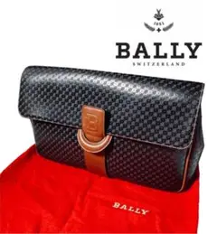 【極美品】BALLY バリー 総柄 クラッチバッグ セカンドバッグ