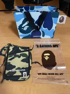 A BATHING APE® 迷彩ショルダーバッグ