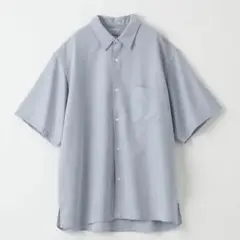 スティーブンアラン DRAPE REGULAR COLLAR BOX SHIRT