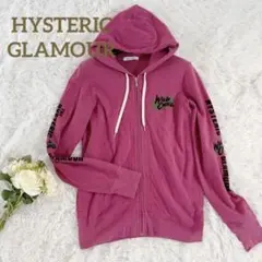 ☆HYSTERIC GLAMOUR☆バックプリント ヒスガールパーカー ピンク