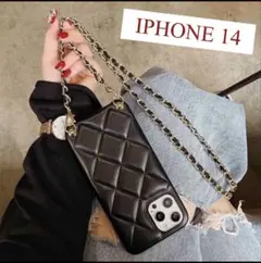 【特価☆早い者勝ち❗️iPhone14 ショルダー　ケース　チェーン】