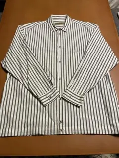 [限定]オフホワイトストライプシャツ / robes & confections