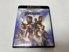 新品同様　4K ULTRA アベンジャーズ・エンドゲーム　映画　4枚　ブルーレイ