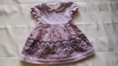 【組曲】KUNIKYOKU 花柄刺繍ドレス ピンク