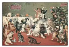 Louis Wain ルイス ウェイン ニャンコのクリスマスパーティー