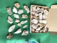 水晶　天然石　原石　 約900gセット　ルース(裸石) その1
