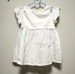 HushHush フリル付きTシャツ 120 ハッシュアッシュ