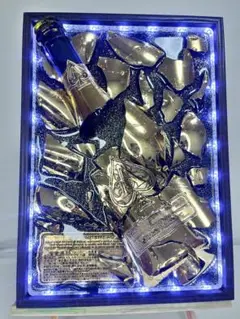 LEDシャンパンアート アルマンドゴールド　壁掛けにも　光ります！