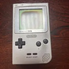 ゲームボーイポケット　シルバー　ジャンク 本体のみ