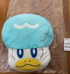 キャラクター ポーチ 青い帽子