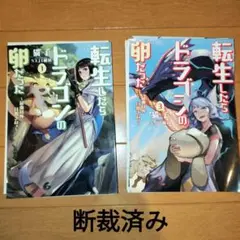 【断裁済】転生したらドラゴンの卵だった 最強以外目指さねぇ 1、3巻