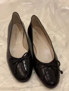 brunomagli ブルーノマリ バレエシューズ　ブラック　パテントレザー