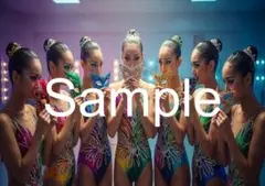 A4サイズアートポスター 1点もの 美女ポスター最高品質 D-B-３１