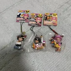 ONEPIECE チョッパー ご当地ストラップ 3個セット