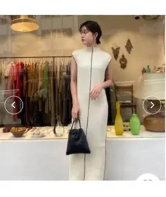 トゥデイフル todayful ステッチラインニット ワンピース