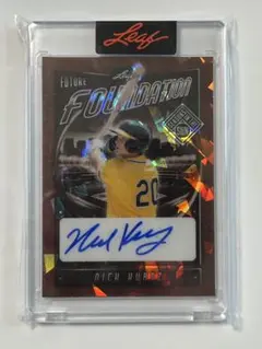 35枚限定 Leaf Nick Kurtz auto