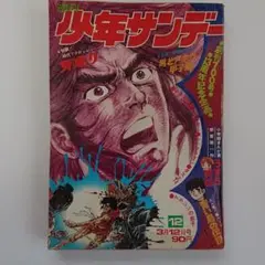 週刊 少年サンデー 昭和47年3月12日 12号 昭和レトロ