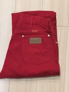 Wrangler レッド デニム 13x34 アメリカ製