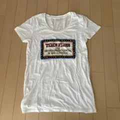 MOUSSY TIME FLIES Tシャツ 半袖 ホワイト