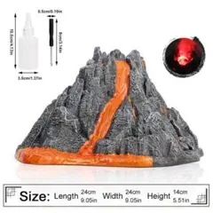 ‼️男の子のプレゼントに‼️ Rebuku シミュレーション火山噴火のおもちゃ