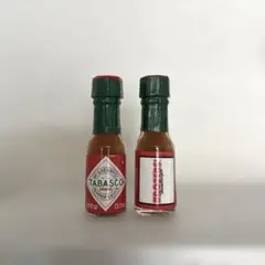ブラザーズロゴ入り　TABASCO タバスコ ミニボトル2本セット