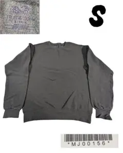 Fruit of the Loom 無地solidスウェット グレー S