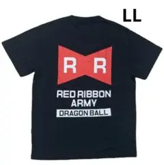 【新品】LLサイズ　ドラゴンボール　レッドリボン軍　　Tシャツ　半袖　ブラック