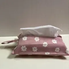 ティシュかバー　ソフトパック用　 吊り下げひもつき