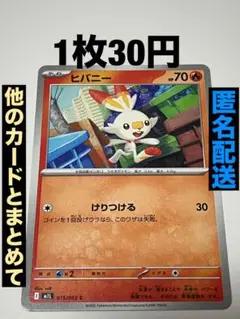 ポケモンカード　ヒバニー
