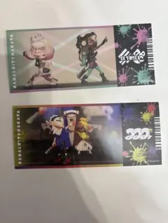 スプラトゥーン キャナルシティ博多 フェス風チケット