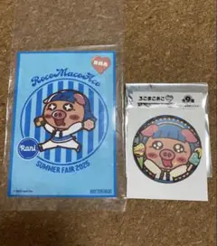 ろこまこあこ 缶バッジ アニメイト