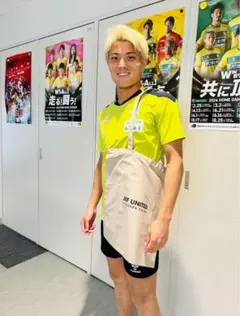ジェフ千葉　トートバッグ　オークル