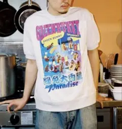 フリークスストア GREEN BUNNY HOTDOG Tシャツ Lサイズ