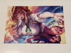 アマカノ3 　予約引換イベント限定　A5イラストシート　叶夢　ピロ水