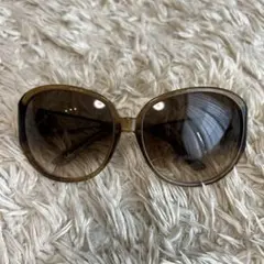 GUCCIブラウン ラウンド型 サングラス