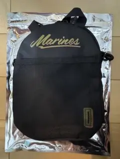 Marines BLACK SUMMER WEEKメッシュショルダーバッグ 黒