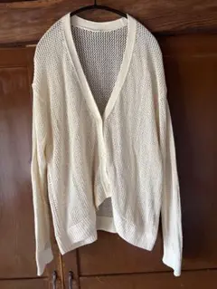 ユニクロ　メッシュショートカーディガン（長袖）