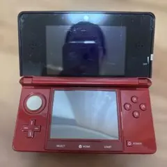 ジャンクNintendo 3DS レッド 本体 スタイラスペン付き