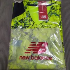 new balance 蛍光イエロー 2XL 　プラクティスシャツ　新品未使用