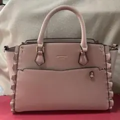 & chouette アンドシュエットクリアポケット付きトートバッグ