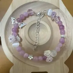 ハンドメイド ビーズブレスレット