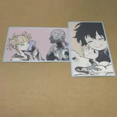 【匿名配送】ヒロアカ 原画展 メモリアルコレクション 2枚