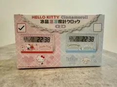HELLO KITTY 液晶温湿度計クロック