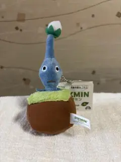 ピクミン　引っこ抜きぬいぐるみマスコット　青ピクミン