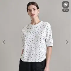 LOEFF ロエフ ブルーベリー サーマル ショートスリーブ カットソー