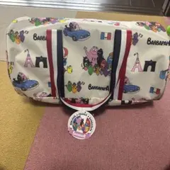 BARBAPAPA ボストンバッグ キャラクター柄