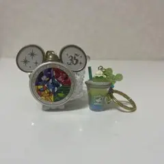 ミッキーマウス 35周年記念ストラップセット