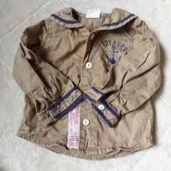 JUNK STORE セーラー襟シャツ サイズ80