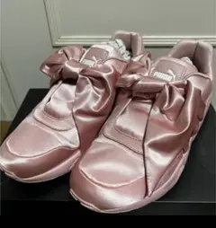【美品】PUMA プーマ FENTY リアーナ リボン スニーカー