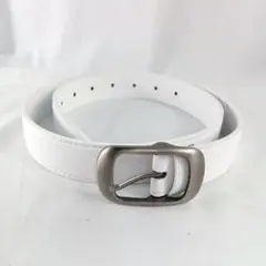 極美品　レディース ゴルフ ベルト ホワイト
